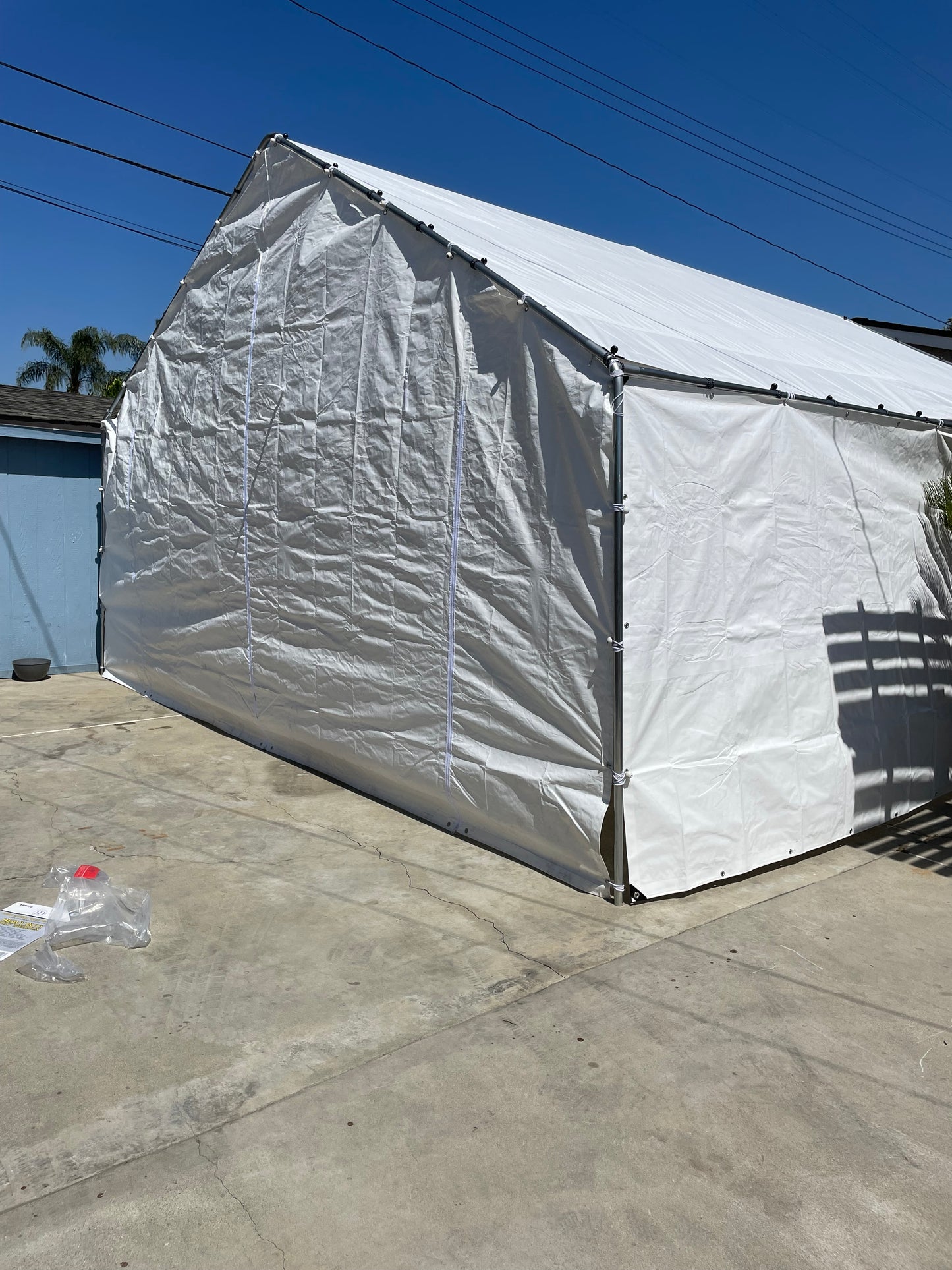 20ft wide back end panel