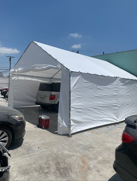 20ft wide Front end panel w/zipper